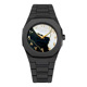 Men's Watch, Popular Model with Arabic Numerals, Best-Selling in the Middle East, Black Matte Plastic Men's Watch, Cross-Border Quartz Watch